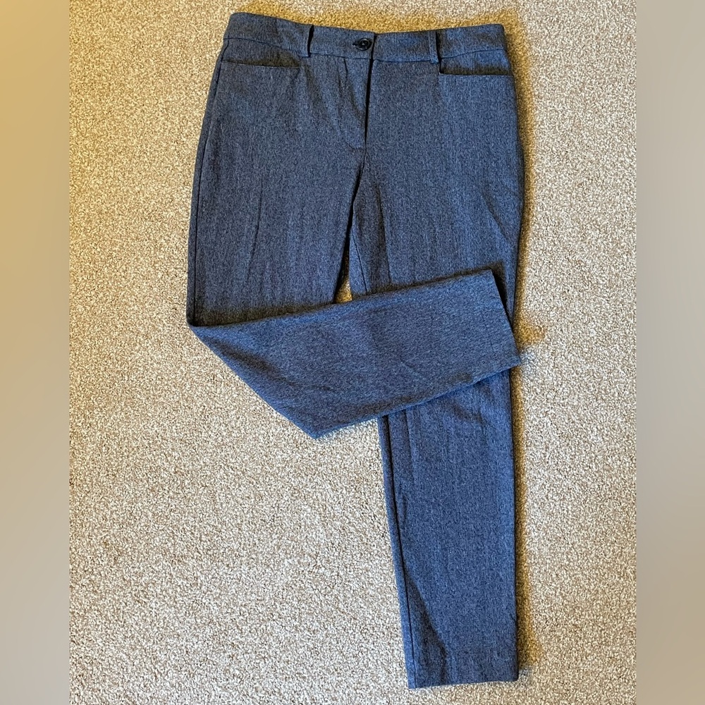 Loft black and white pants